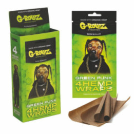 Wraps chanvre G-Rollz Green Funk x4 | Selected Leaves