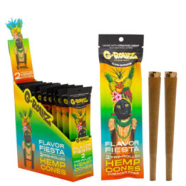 Cônes blunt G-Rollz Flavor Fiesta x2 | Selected Leaves