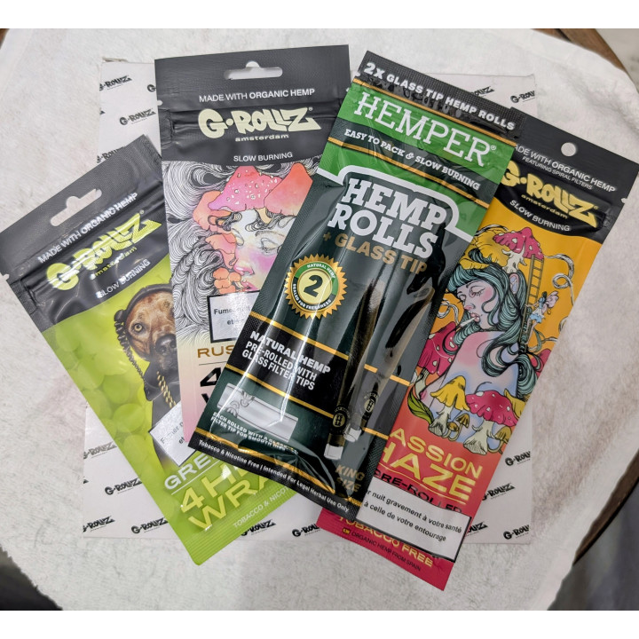 Le Complet — Pack wraps, cônes et blunt de chanvre | Selected Leaves