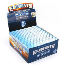 Papier Elements King Size Slim x32 | Selected Leaves